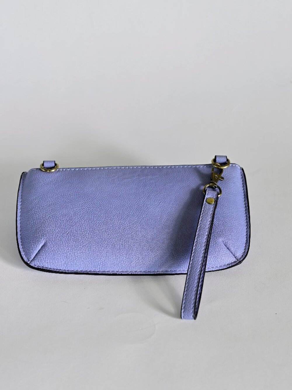 Joy Susan Hydrangea Vegan Leather Wristlet with Strap